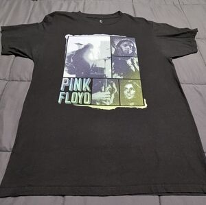 Pink Floyd Unisex Black T-shirt Size Large